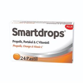 Smartdrops Propolis Portakal C Vitaminli 24 Pastil