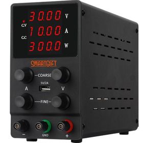 Smartgift Ayarlanabilir 30V/10A Dc Güç Kaynağı Voltaj Regülatörü