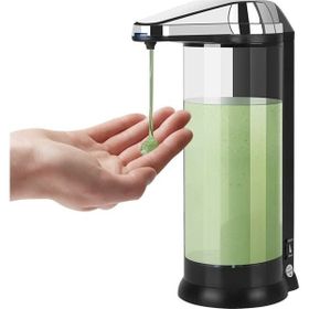 SMARTGIFT Sensörlü Fotoselli Şeffaf 500 ml Sıvı Sabunluk