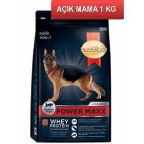 Smartheart 1 kg Açık Gold Adult Power Maxx Tavuklu Yetişkin Köpek Maması
