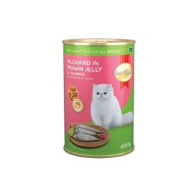 Smartheart Jöle İçinde Karides ve Sardalyalı Yetişkin 400 gr Kedi Konservesi
