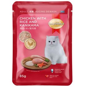 Smartheart Tavuk Pirinç ve Kanikama 85 gr Kedi Yaş Maması