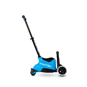 SmarTrike Xtend Büyüyebilen Oturaklı Ride on Led Işıklı Mavi Çocuk Scooter