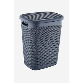 Smartware 55 lt Antrasit Katre Kirli Çamaşır Sepeti