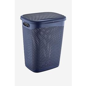 Smartware Katre 55 lt Lacivert Kirli Çamaşır Sepeti