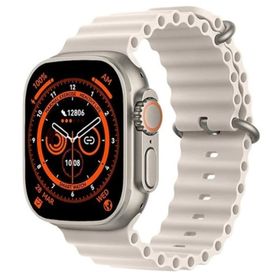 SmartWatch Gs8 Ultra Watch 8 Ultra Premium Beyaz Akıllı Saat