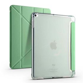 Smcase Apple iPad 10.2 2021 9. Nesil Katlanabilir Standli Pu Silikon Tf1 Kılıf