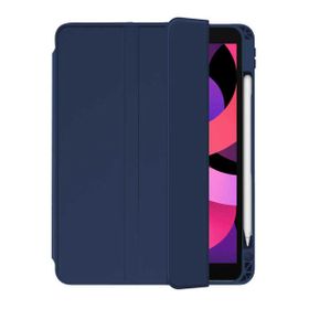 Smcase Apple iPad 10.2 2021 9. Nesil Standli Kalem Bolmeli Arkasi Seffaf NT1 Kılıf