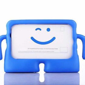 Smcase Apple iPad 10.2 2021 9. Nesil Tutacakli Cocuklar Icin Silikon İB1 Kılıf