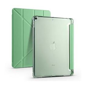 Smcase Apple iPad 10.2 8. Nesil Katlanabilir Standli Pu Silikon TF1 Kılıf