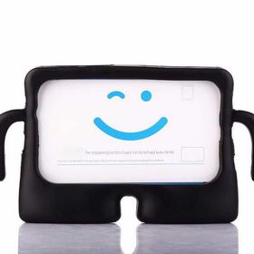 Smcase Apple iPad 10.9 2022 10. Nesil Tutacakli Çocuklar İçin Silikon İB1 Kılıf
