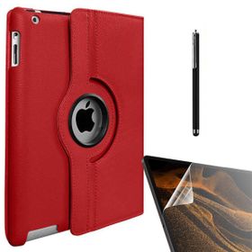 Smcase Apple iPad 2 3 4 360 Donebilen Koruma Kapakli Standli DN22 Nano Kalem Kılıf