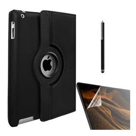 Smcase Apple iPad 9.7 2017 360 Donebilen Koruma Kapakli Standli DN22 Nano Kalem Kılıf