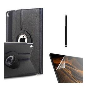 Smcase Apple iPad 9.7 2017 5. Nesil 360 Dönebilen Koruma Kapakli Standli DN22 Nano Kalem Kılıf