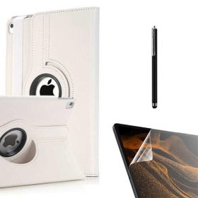 Smcase Apple iPad 9.7 2017 5. Nesil 360 Dönebilen Koruma Kapakli Standli DN22 Nano Kalem Kılıf