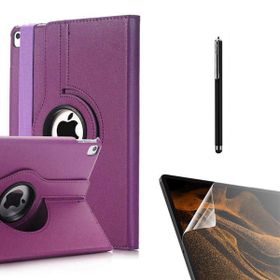 Smcase Apple iPad 9.7 2017 5. Nesil 360 Dönebilen Koruma Kapakli Standli DN22 Nano Kalem Kılıf