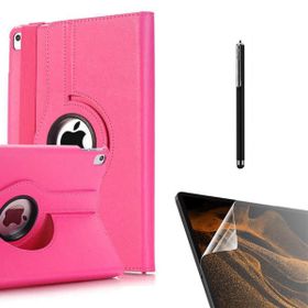 Smcase Apple iPad 9.7 2017 5. Nesil 360 Dönebilen Koruma Kapakli Standli DN22 Nano Kalem Kılıf
