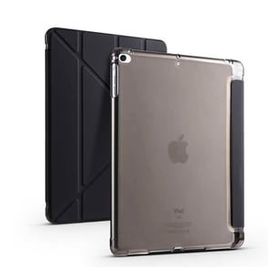 Smcase Apple iPad 9.7 2018 6. Nesil Katlanabilir Standli Pu Silikon TF1 Kılıf