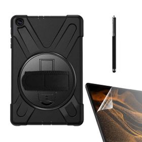 Smcase Apple iPad Mini 2 3 Tablet Tank Koruma Defender Standli DF11 Nano Kalem Kılıf