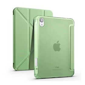 Smcase Apple iPad Mini 2021 6. Nesil Katlanabilir Standli Pu Silikon TF1 Kılıf