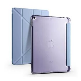 Smcase Apple iPad Pro 10.5 7. Nesil Katlanabilir Standli Pu Silikon TF1 Kılıf