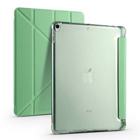 Smcase Apple iPad Pro 10.5 7. Nesil Katlanabilir Standli Pu Silikon TF1 Kılıf