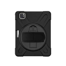 Smcase Apple iPad Pro 11 2020 12.9 İnc Tablet Tank Koruma Defender Standli DF3 Kılıf