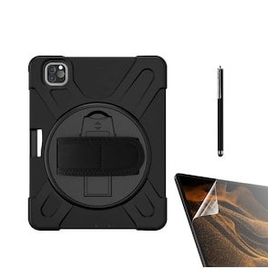 Smcase Apple iPad Pro 11 2020 12.9 İnc Tablet Tank Koruma Defender Standli DF3 Kılıf