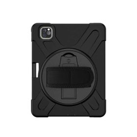Smcase Apple iPad Pro 11 2020 12.9 İnc Tablet Tank Koruma Defender Standli DF3 Kılıf