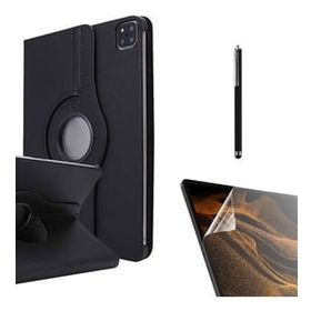 Smcase Apple iPad Pro 12.9 2020 4. Nesil 360 Dönebilen Koruma Kapakli Standli Dn33 Nano Kalem Kılıf