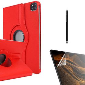 Smcase Apple iPad Pro 12.9 2020 4. Nesil 360 Dönebilen Koruma Kapakli Standli Dn33 Nano Kalem Kılıf