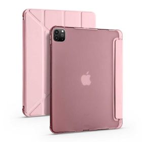 Smcase Apple iPad Pro 12.9 2022 M2 Katlanabilir Standli Pu Silikon Tf2 Kılıf
