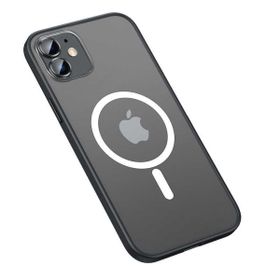 Smcase Apple iPhone 11 Lens Korumalı Hassas Tuş Mat Yüzey Mokka Tacsafe Cep Telefonu Kılıfı