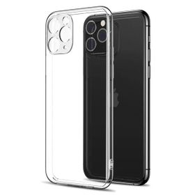 Smcase Apple Iphone 11 PRO Kamera Korumalı Şeffaf Silikon Cep Telefonu Kılıf