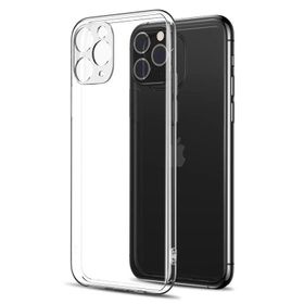 Smcase Apple Iphone 11 PRO Kamera Korumalı Şeffaf Silikon Cep Telefonu Kılıf