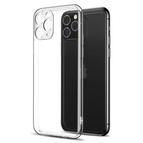 Smcase Apple Iphone 11 PRO Kamera Korumalı Şeffaf Silikon Cep Telefonu Kılıf