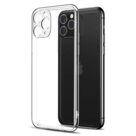 Smcase Apple Iphone 11 PRO Kamera Korumalı Şeffaf Silikon Cep Telefonu Kılıf