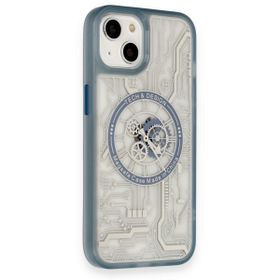 Smcase Apple iPhone 14 Magic Design Wireless Tacsafe Ultra Koruma Sert Kapak Cep Telefonu Kılıfı