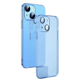 Smcase Apple iPhone 14 Plus Mat PP Alp Kamera Korumalı Silikon Cep Telefonu Kılıfı