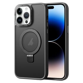 Smcase Apple iPhone 14 Pro MagSafe Magnetic Standlı Feel Kapak Cep Telefonu Kılıfı