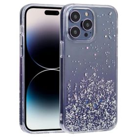 Smcase Apple iPhone 14 Pro Max Damla Sim Detaylı Diamond Alp Silikon Cep Telefonu Kılıfı
