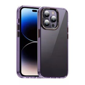 Smcase Apple iPhone 14 Pro Max Darbeye Dayanıklı MG Serisi Kristal Sert Pc Kapak Cep Telefonu Kılıfı