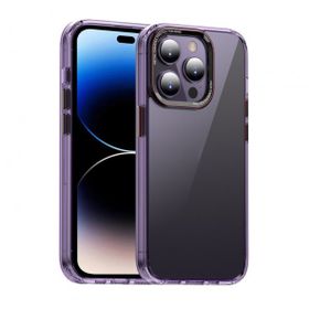 Smcase Apple iPhone 14 Pro Max Darbeye Dayanıklı MG Serisi Kristal Sert Pc Kapak Cep Telefonu Kılıfı