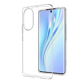 Smcase Honor 50 Lüks Tpu Silikon Tam Kapatan Pet Ekran Koruyucu Şeffaf Cep Telefonu Kılıfı
