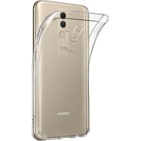 Smcase Huawei Mate 20 Lite Kamara Korumalı Şeffaf Silikon Cep Telefonu Kılıf