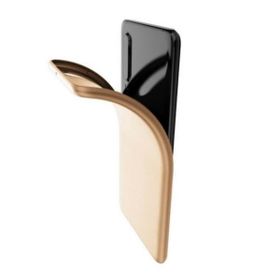 Smcase Huawei P30 Lüks Silikon Nano Ekran Koruyucu Gold Cep Telefonu Kılıfı