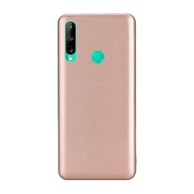 Smcase Huawei P40 Lite E Mat Silikon Gold Cep Telefonu Kılıfı