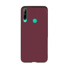 Smcase Huawei P40 Lite E Mat Silikon Gold Cep Telefonu Kılıfı