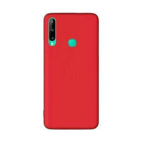 Smcase Huawei P40 Lite E Mat Silikon Tam Kapatan Ekran Koruyucu Gold Cep Telefonu Kılıfı