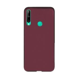 Smcase Huawei P40 Lite E Mat Silikon Tam Kapatan Ekran Koruyucu Gold Cep Telefonu Kılıfı